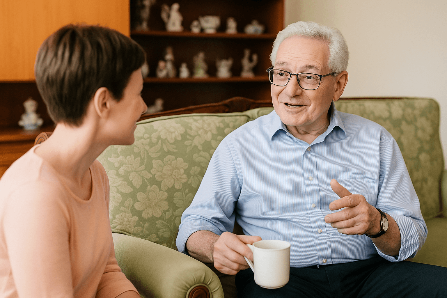 Betreuung einer älteren Person